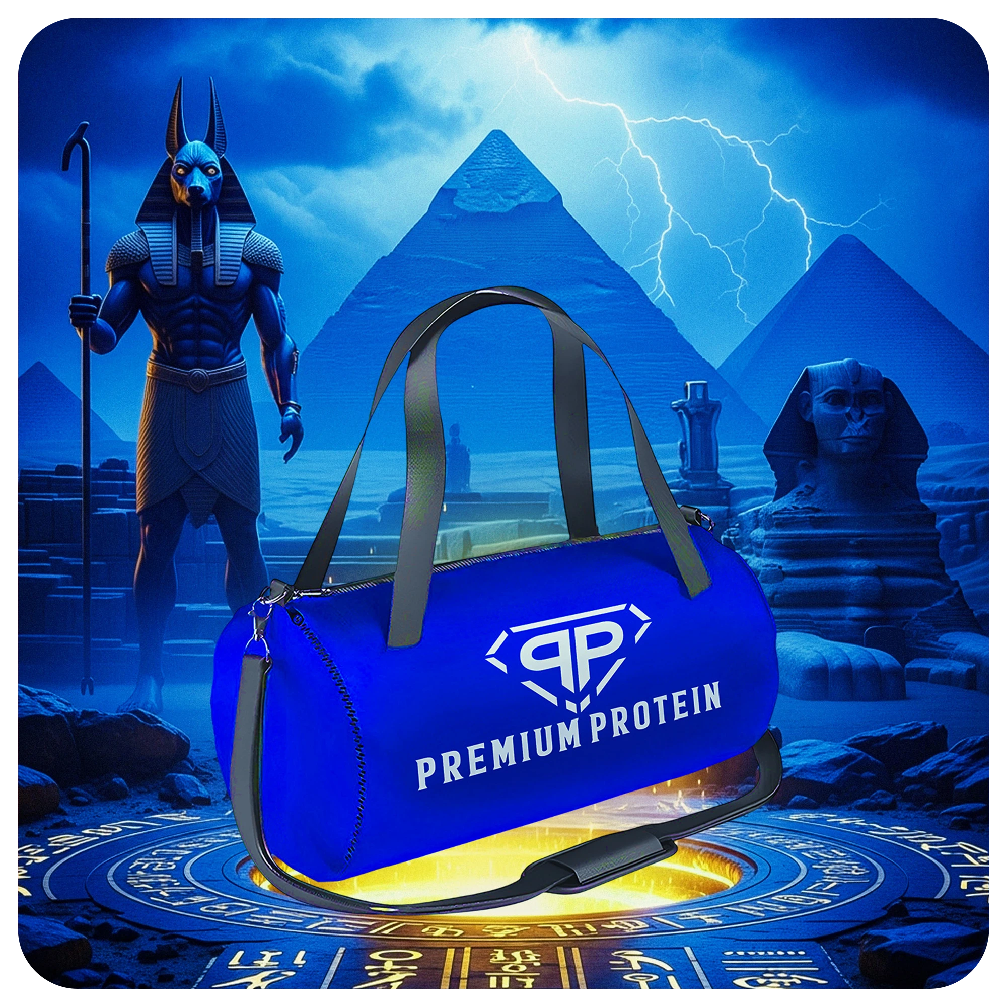 Gym Duffel Bag (Blue Edition)