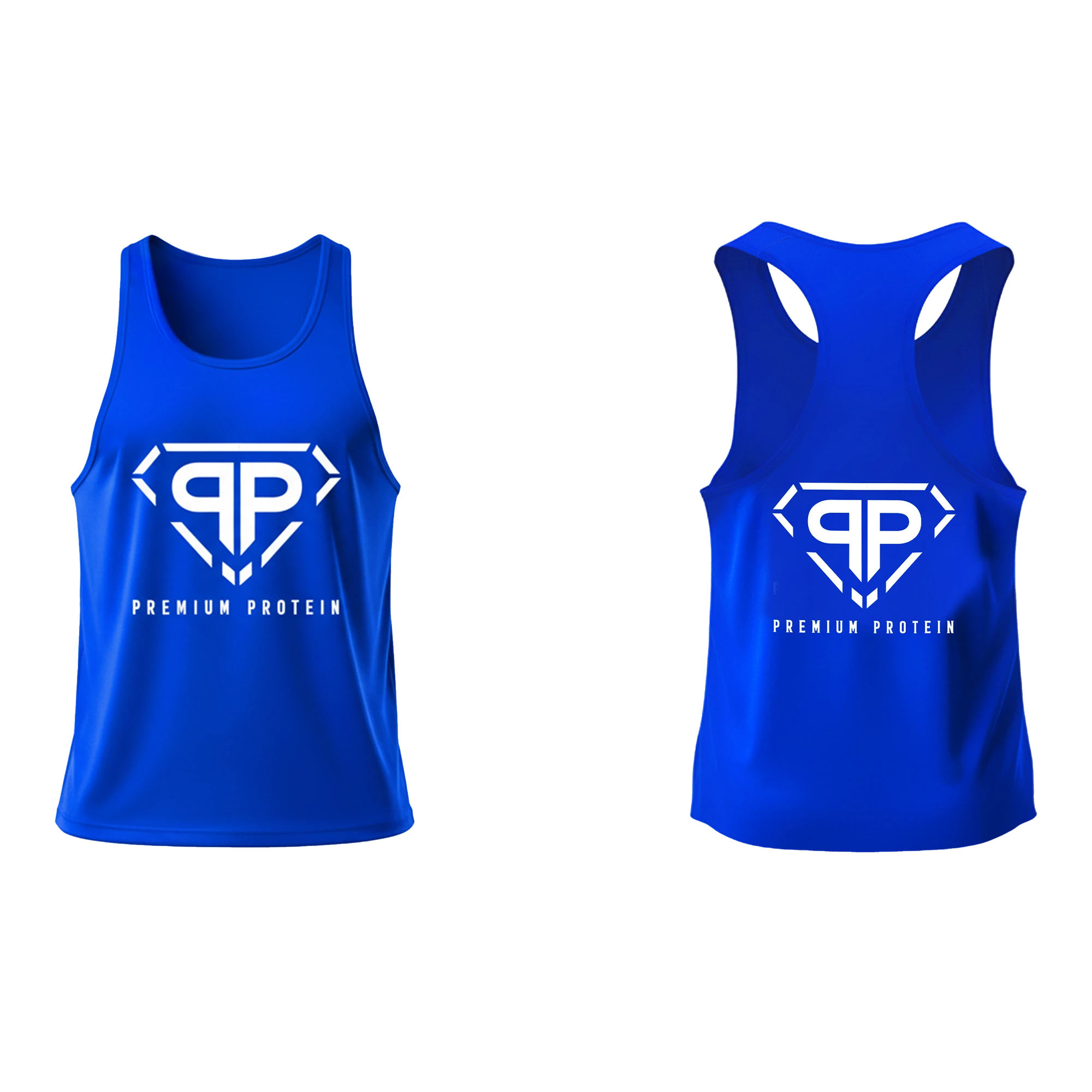Athletic Gym Tank (Blue Edition)