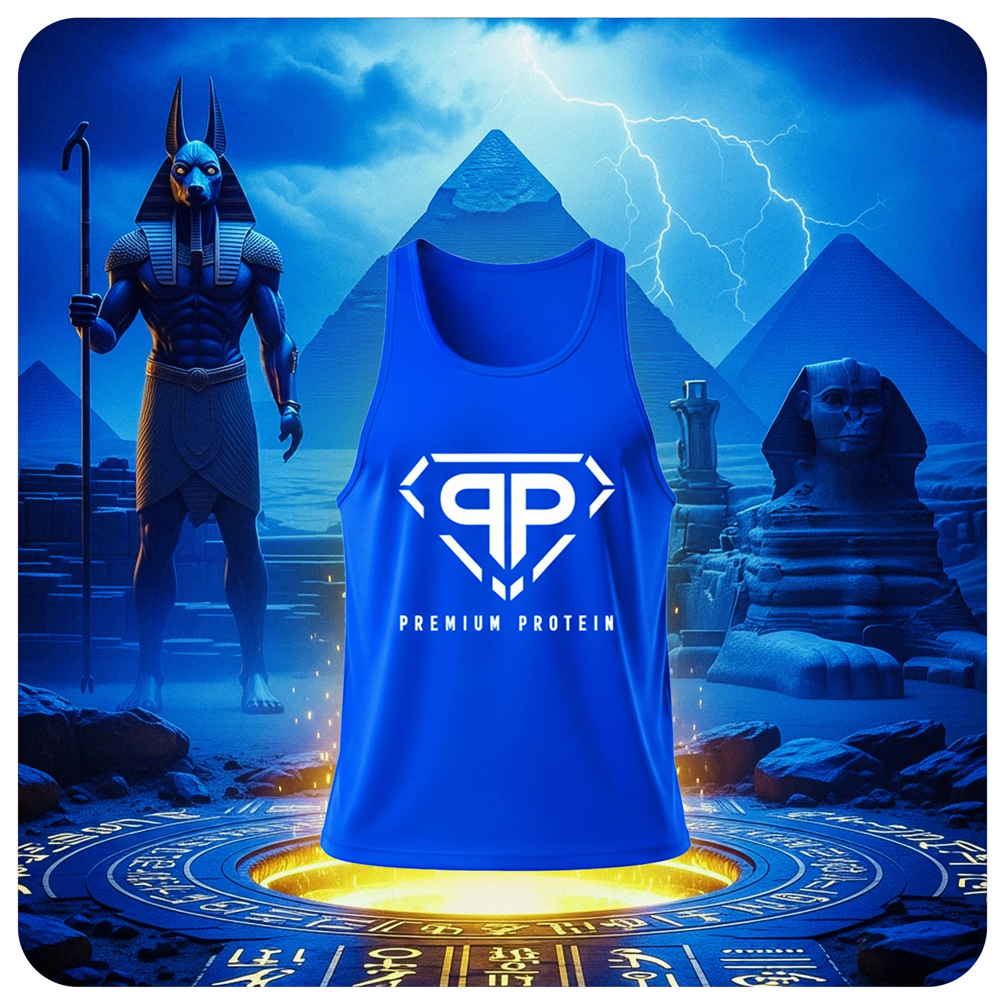 Athletic Gym Tank (Blue Edition)