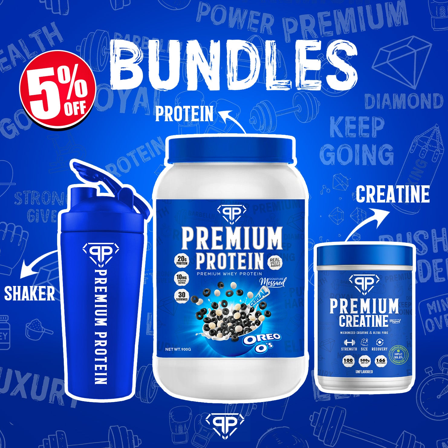Creatine + Protein Bundle