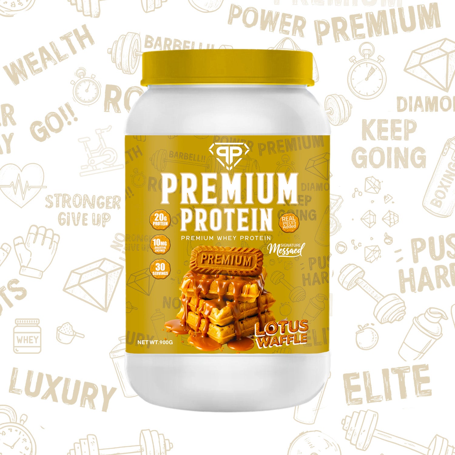 Premium Protein – Lotus Caramel Edition