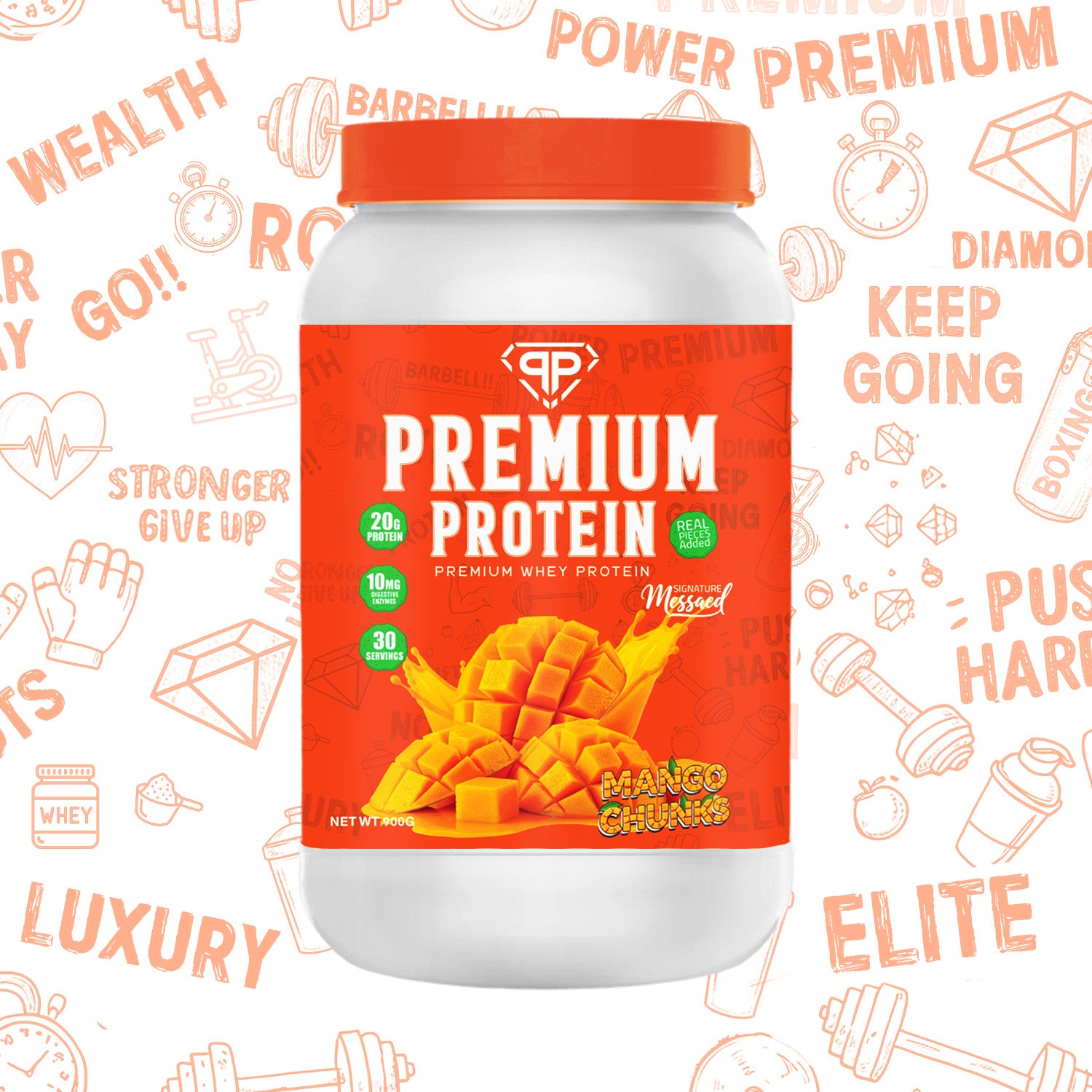 Premium Protein –   Mango Chunks Edition