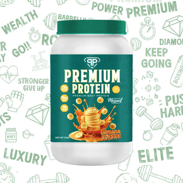 Premium Protein –   Banana Toffee Edition