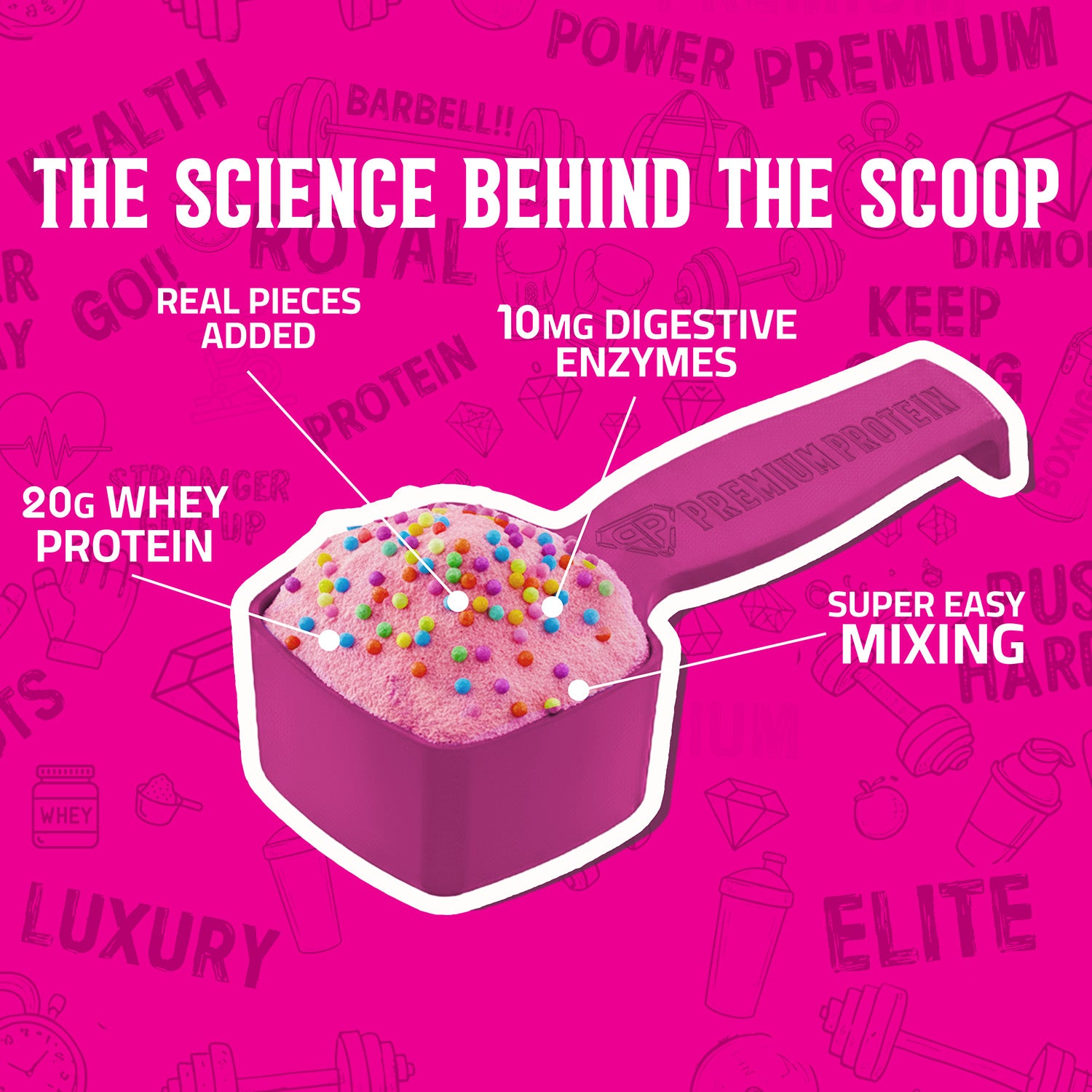 Premium Protein – Pink Donut Edition