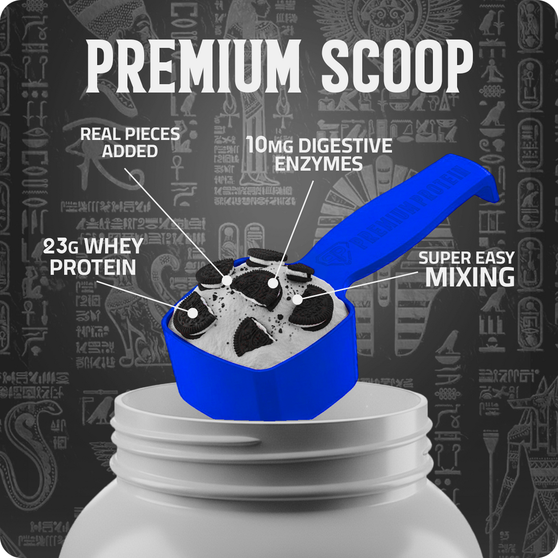 Premium Protein – Cookies & Cream Edition