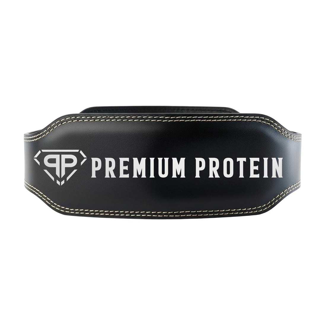 Leather Weightlifting Belt (Black Edition)