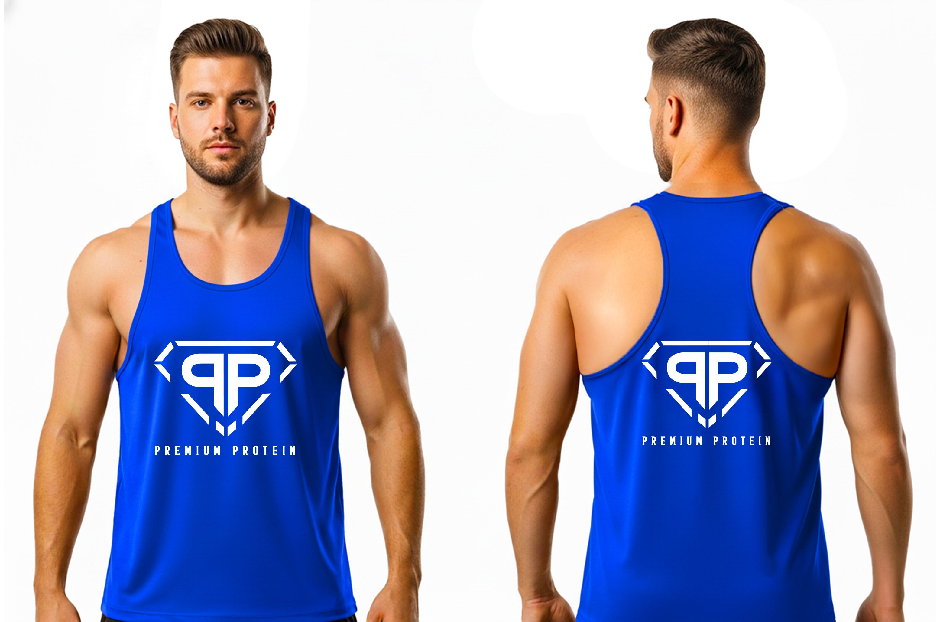 Athletic Gym Tank (Blue Edition)